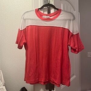Wildfox Red and White T-Shirt